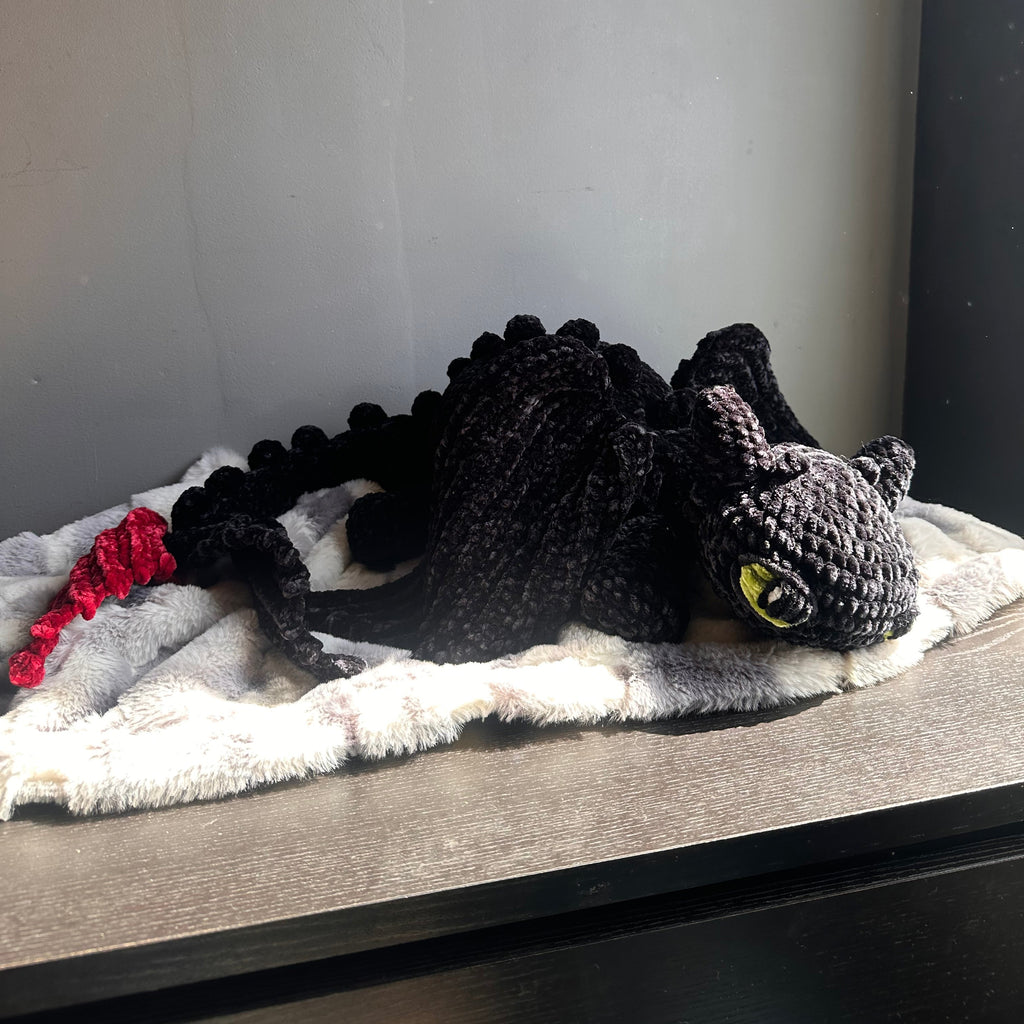 Black NightFury (Peluche)