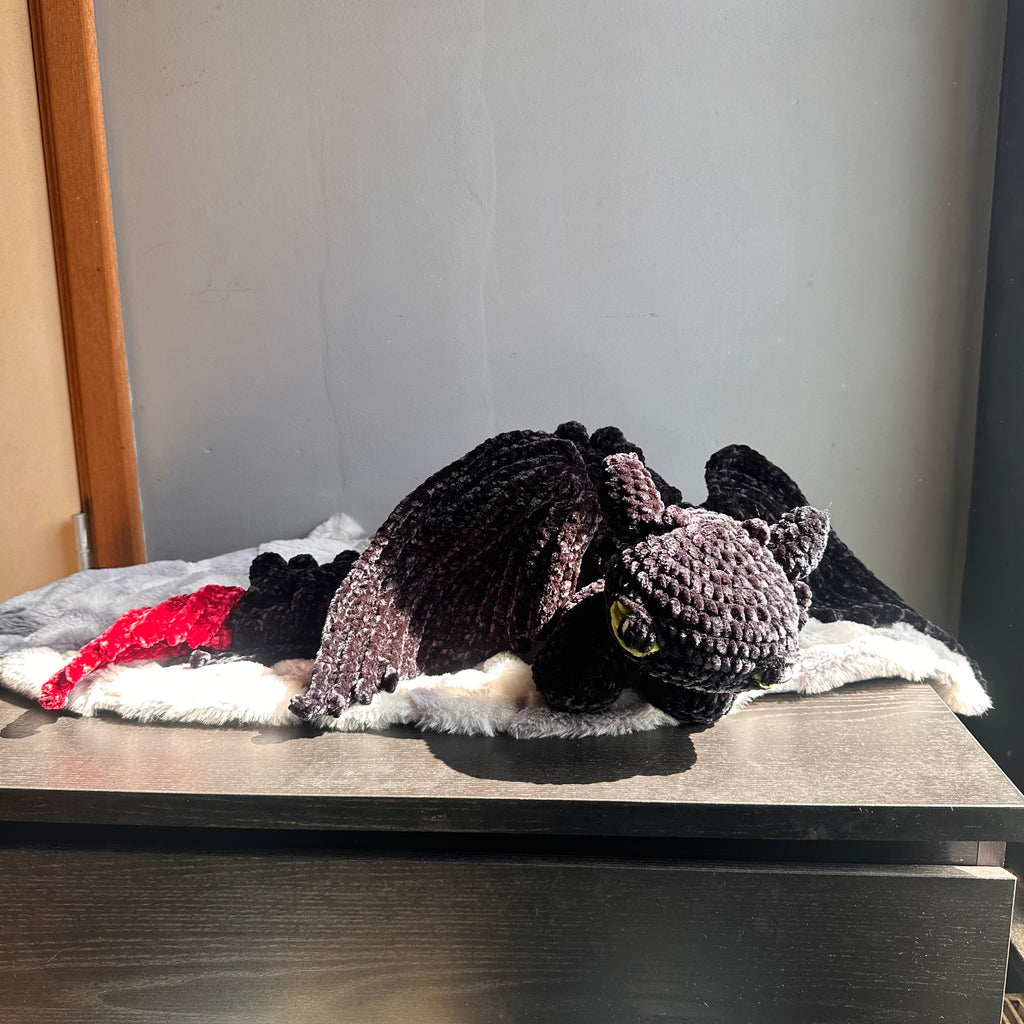 Black NightFury (Peluche)