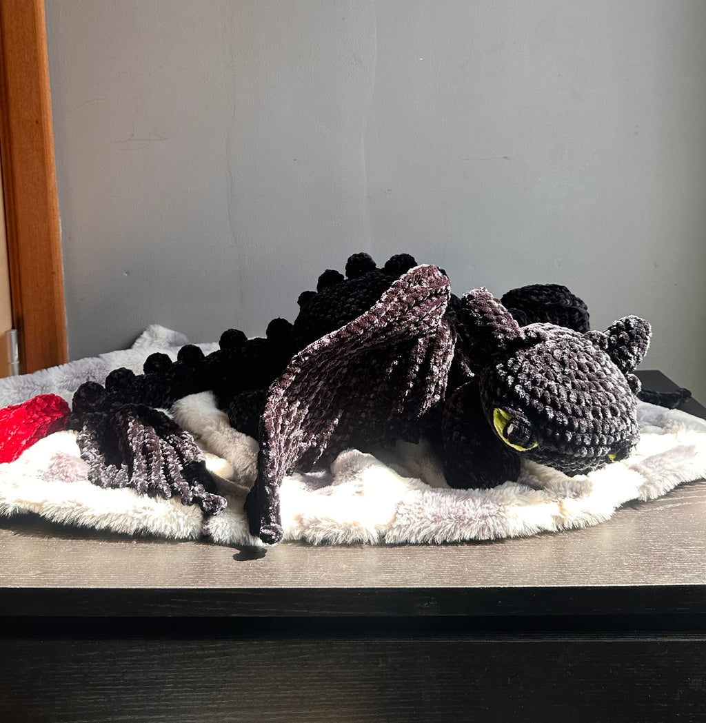 Black NightFury (Peluche)